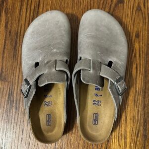 Birkenstock Boston Oiled Leather Clog 39